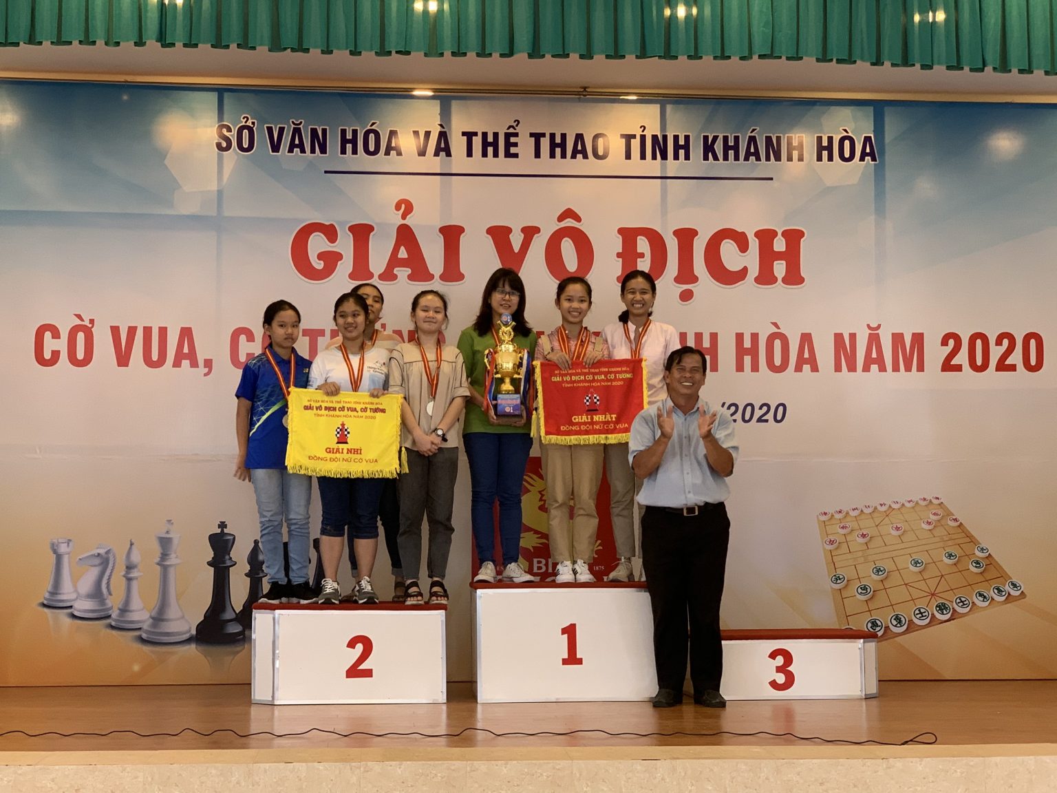 Nha Trang Giành Nhất Toàn đoàn Giải Vô địch Cờ Tướng Cờ Vua Tỉnh Khánh